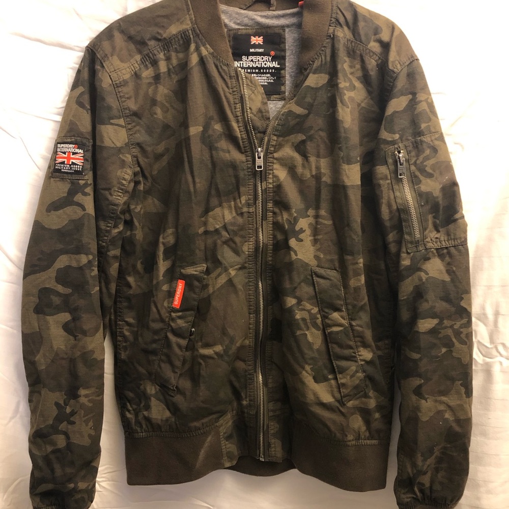 Superdry International Camo Jacket